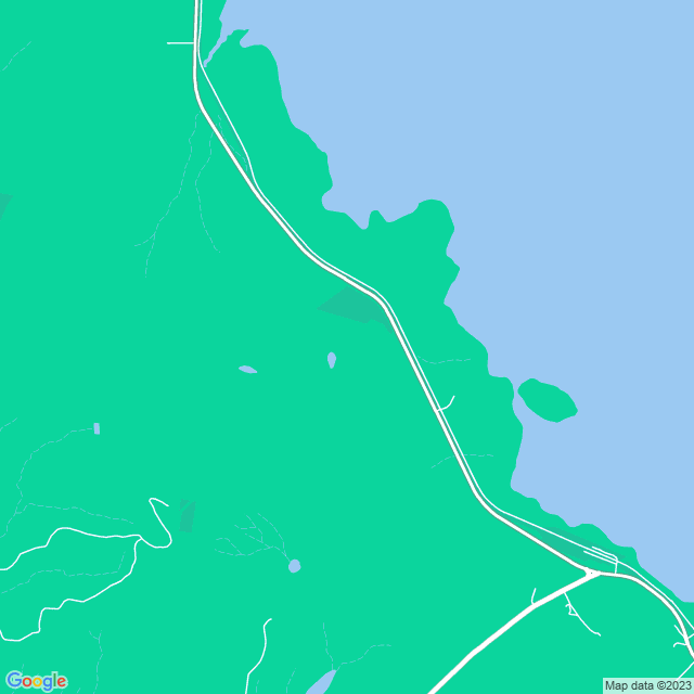 Map showing the location of Binderee Grove in Huon, VIC 3695