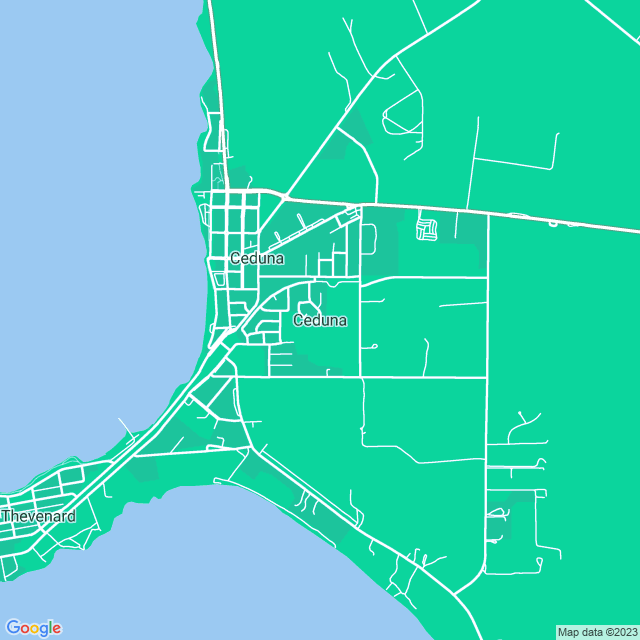 Map showing the location of Wright Communication Solutions in Ceduna, SA 5690