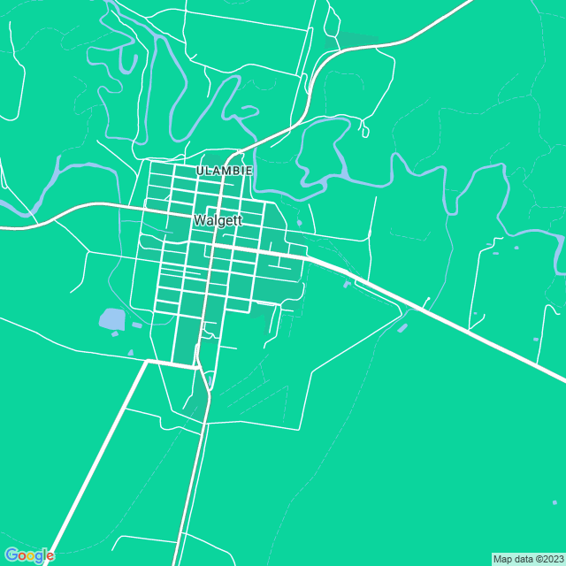 Map showing the location of Seashells Cafe in Walgett, NSW 2832
