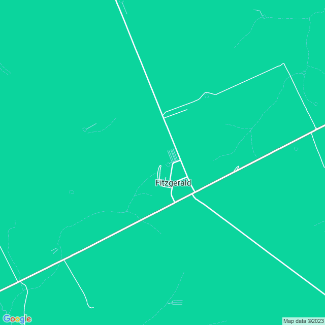 Map showing the location of Mudie J E in Fitzgerald, WA 6337