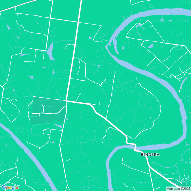 Map showing the location of Cedars Rest Bed & Breakfast in South Kolan, QLD 4670