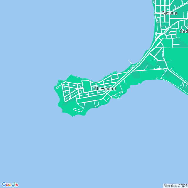 Map showing the location of Wright Communication Solutions in Thevenard, SA 5690