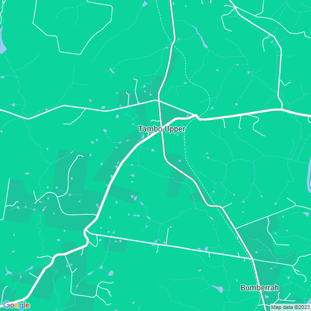 Map showing the location of Tambo Upper Primary School in Tambo Upper, VIC 3885