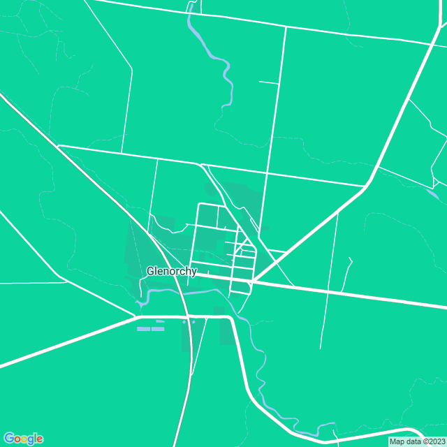 Map showing the location of Blacksmith Site in Glenorchy, VIC 3385