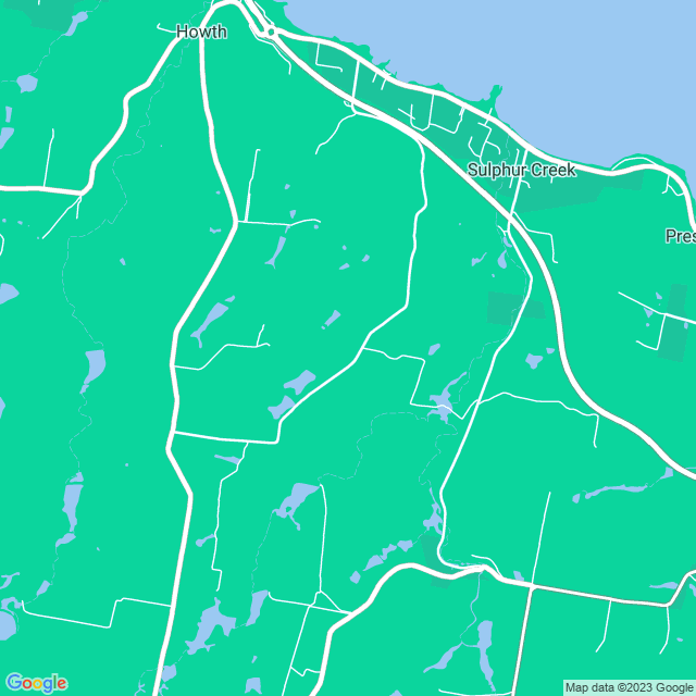 Map showing the location of Dazeley Engineering in Sulphur Creek, TAS 7316