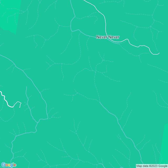 Map showing the location of Wainwright Media in Never Never, NSW 2453