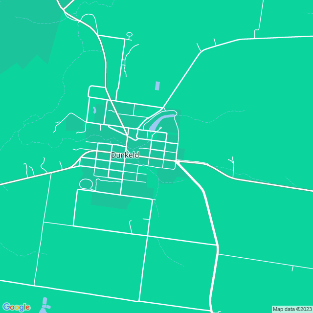 Map showing the location of Fleming D in Dunkeld, VIC 3294