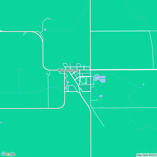 Map showing the location of Glenn-Tech in Woomelang, VIC 3485