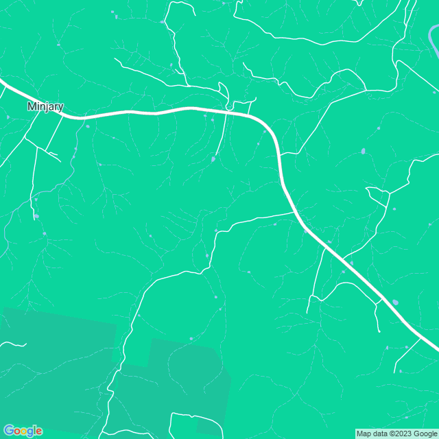 Map showing the location of Doc Spice Permaculture in Minjary, NSW 2720