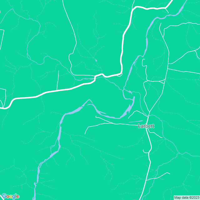 Map showing the location of Rest Area (Camping allowed) in Larbert, NSW 2622