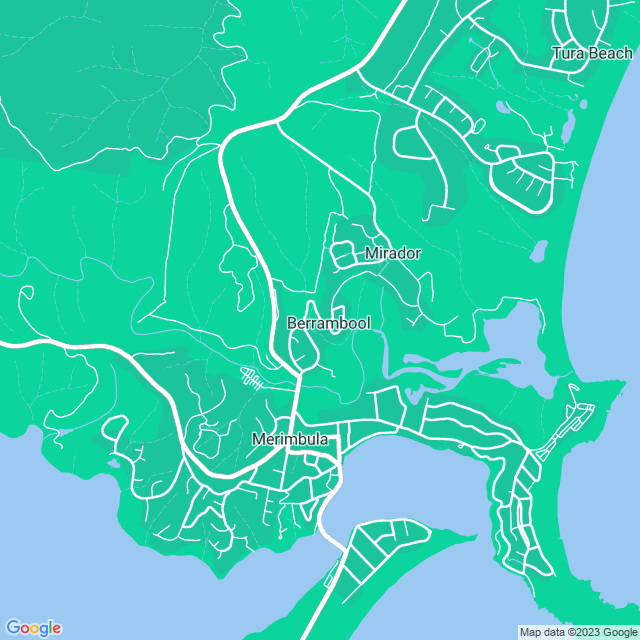 Map showing the location of Berrambool Sporting Complex in Berrambool, NSW 2548