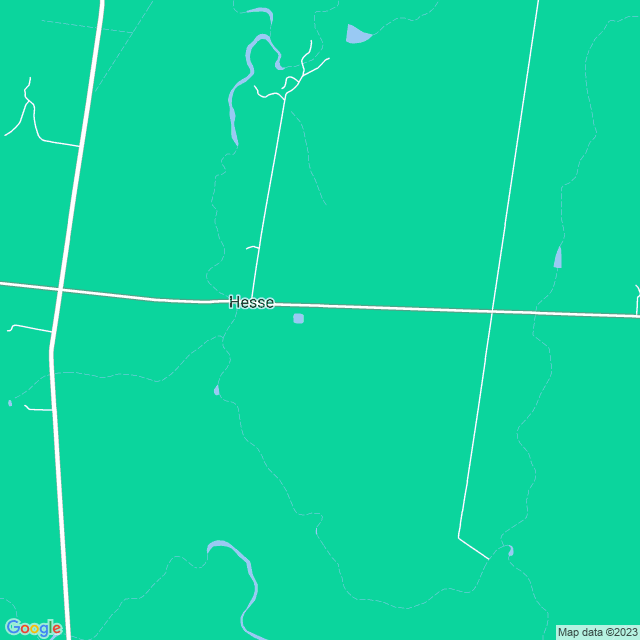 Map showing the location of Maverick Simmental in Hesse, VIC 3321