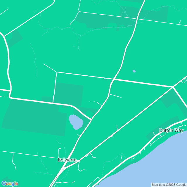 Map showing the location of kalukuni in Bolwarra, VIC 3305
