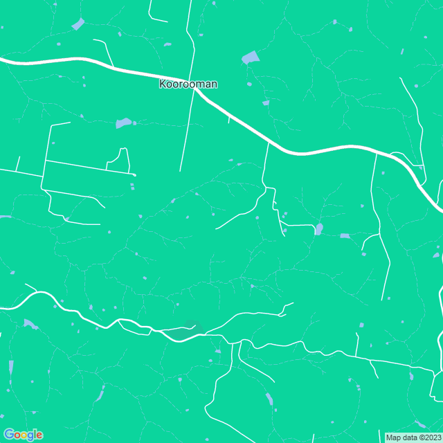 Map showing the location of Walnut Cottage in Koorooman, VIC 3953