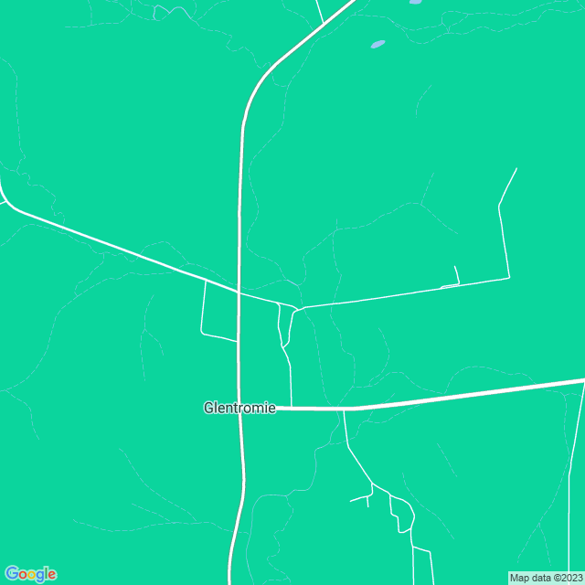 Map showing the location of Belar Brook in Glentromie, WA 6509