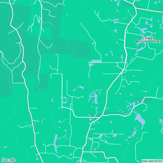 Map showing the location of Beamish in Mount Hicks, TAS 7325