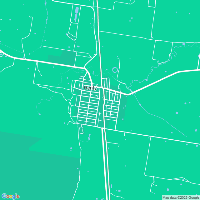 Map showing the location of Shell in Henty, NSW 2658