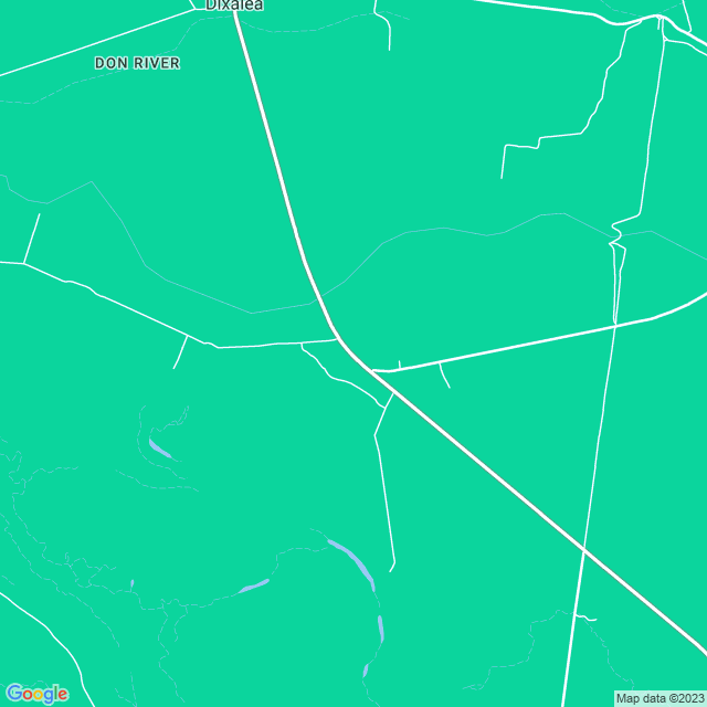 Map showing the location of Basalt Creek Station in Dixalea, QLD 4702