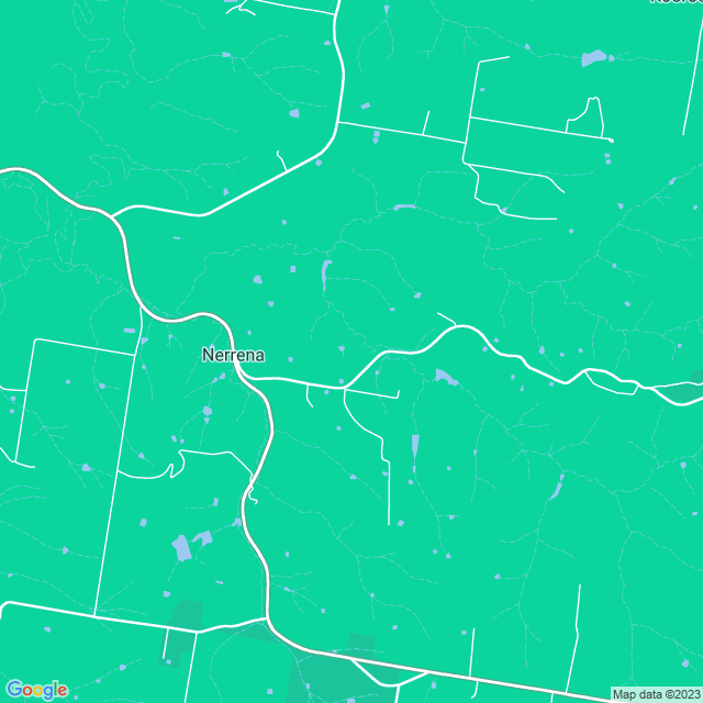 Map showing the location of Mornings' Light in Nerrena, VIC 3953