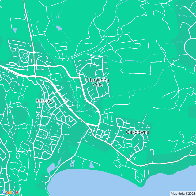 Map showing the location of Minstrel Strings in Clarendon Vale, TAS 7019