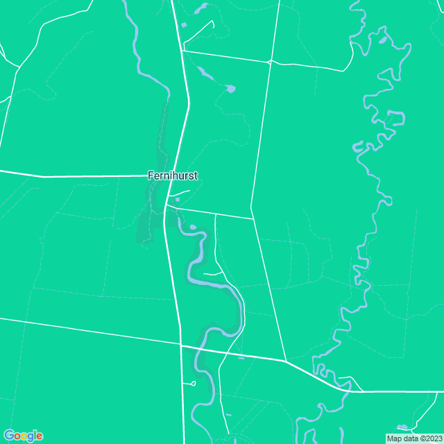 Map showing the location of Smith E L & W L in Fernihurst, VIC 3518