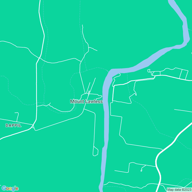 Map showing the location of Ferme packing in Mount Lawless, QLD 4625