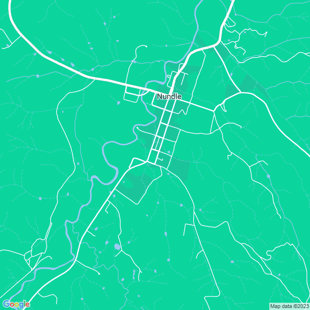 Map showing the location of Nundle Woollen Mill in Nundle, NSW 2340