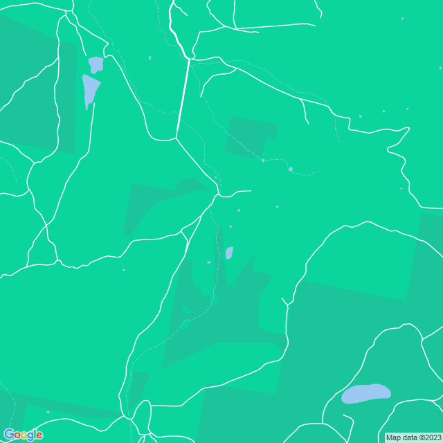 Map showing the location of Meetus Falls in Royal George, TAS 7213