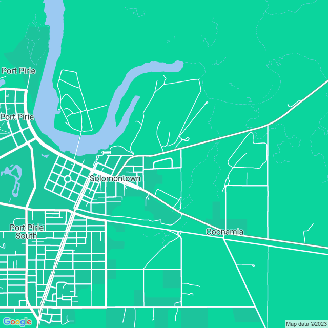 Map showing the location of Wright Security Services SA in Solomontown, SA 5540