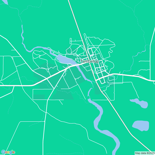 Map showing the location of Simpson M E in Tambellup, WA 6320