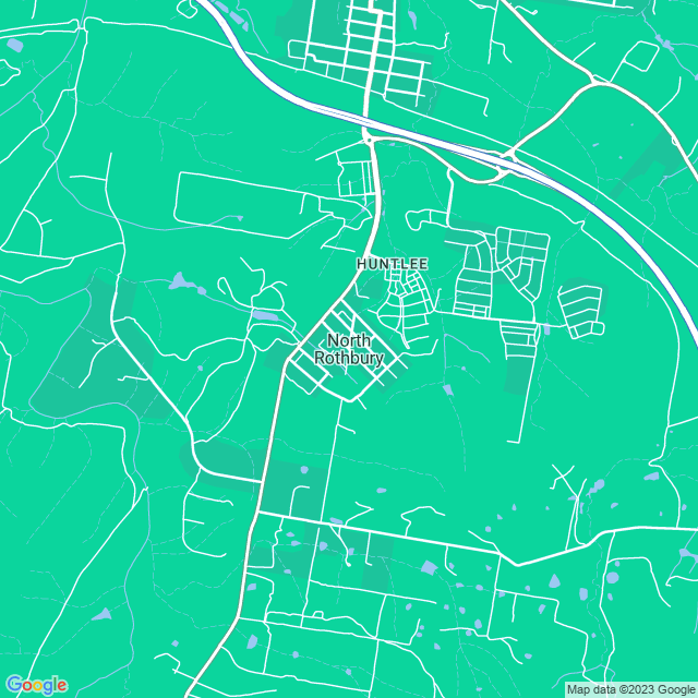 Map showing the location of home in North Rothbury, NSW 2335