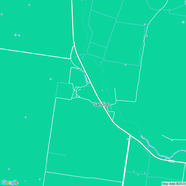 Map showing the location of Beecher C H in Sandigo, NSW 2700