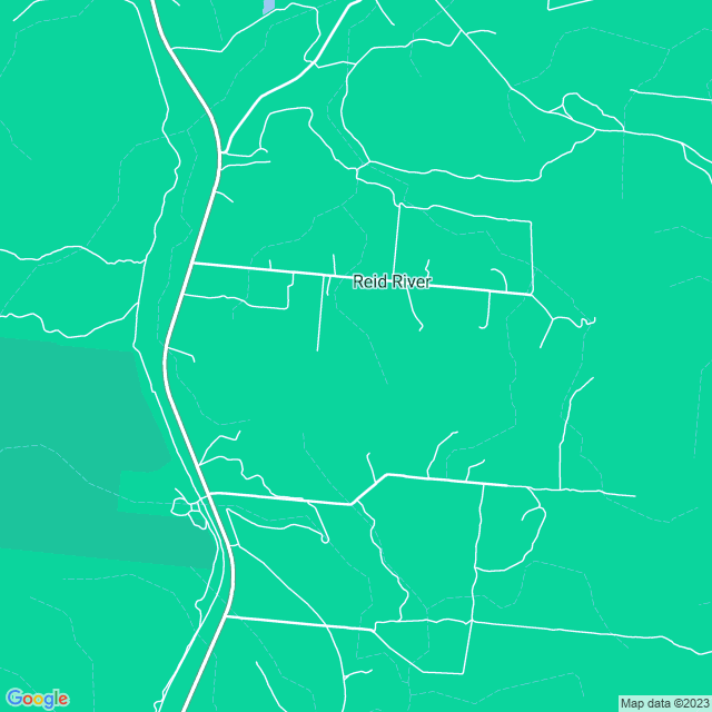 Map showing the location of Reid River Rest Area in Reid River, QLD 4816