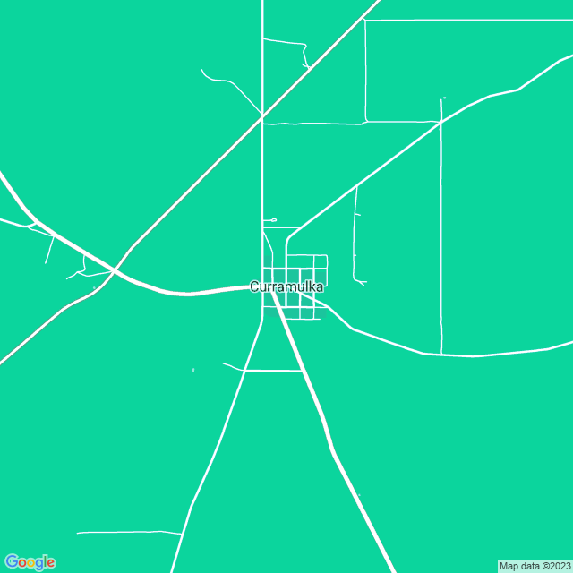 Map showing the location of Hanson Australia in Curramulka, SA 5580