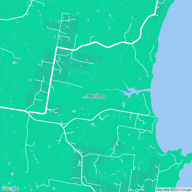 Map showing the location of Peter Mowat in Meringo, NSW 2537