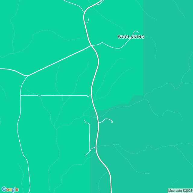 Map showing the location of Woolaning Primary School in Rakula, NT 822