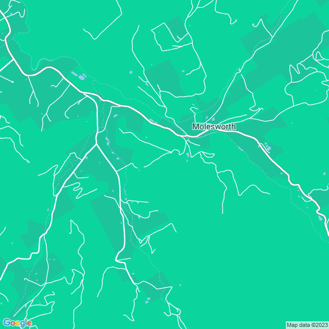 Map showing the location of Sutton Services in Molesworth, TAS 7140