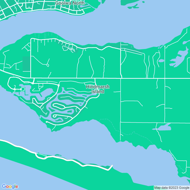 Map showing the location of Slevec in Hindmarsh Island, SA 5214