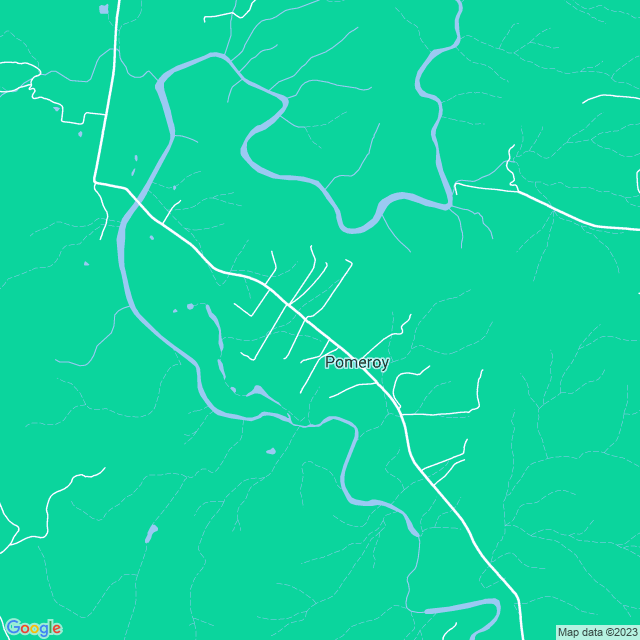 Map showing the location of Khamen Park in Pomeroy, NSW 2580