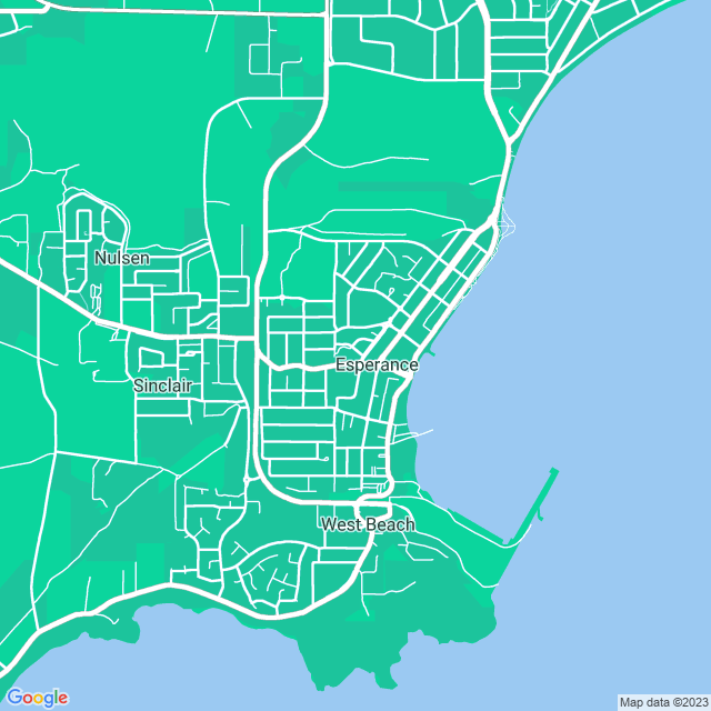 Map showing the location of Read Write Now in Esperance, WA 6450