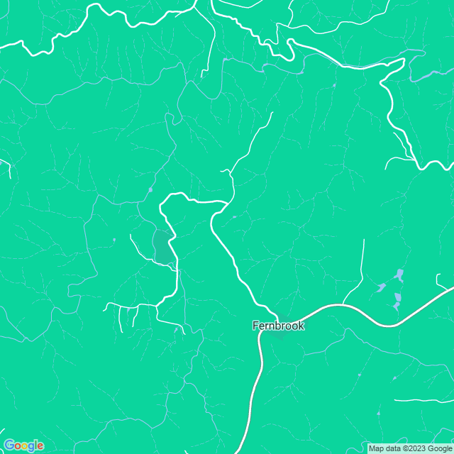 Map showing the location of Hayley Barkla Channels in Fernbrook, NSW 2453