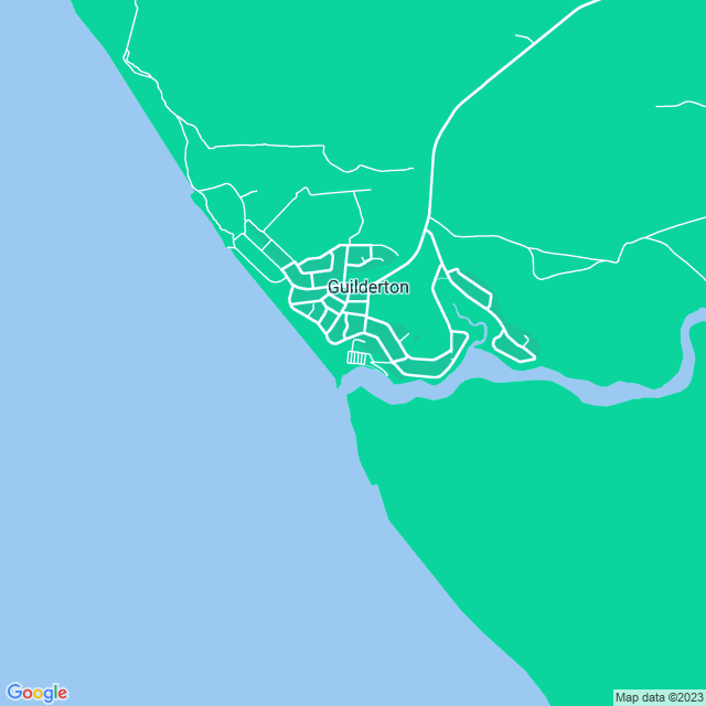 Map showing the location of Muller J in Guilderton, WA 6041