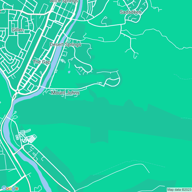 Map showing the location of Lewis Gilbert Park in Mount Johns, NT 874
