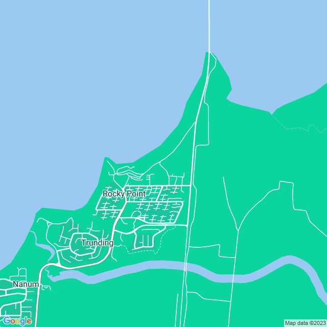 Map showing the location of A.Blanco in Rocky Point, QLD 4874
