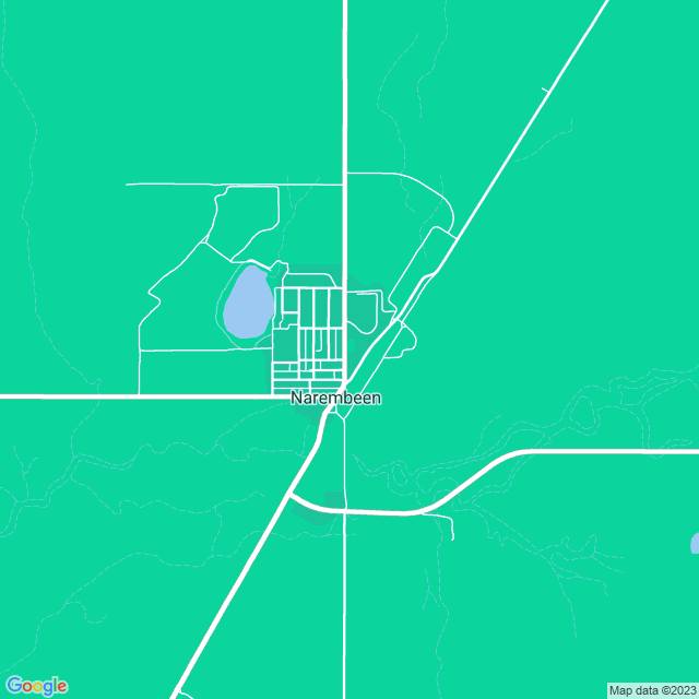 Map showing the location of Rob Roy Panel Beaters in Narembeen, WA 6369