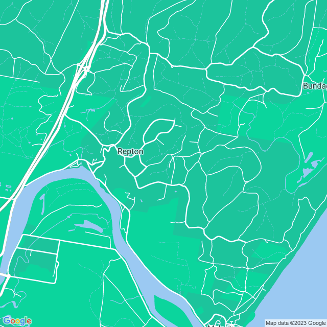 Map showing the location of Herbert Simon in Repton, NSW 2454