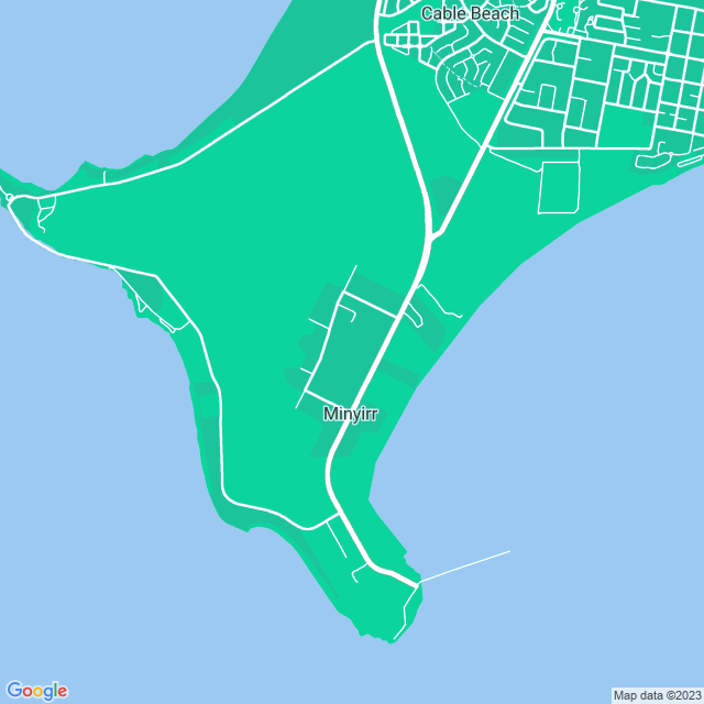 Map showing the location of Centurion in Minyirr, WA 6725