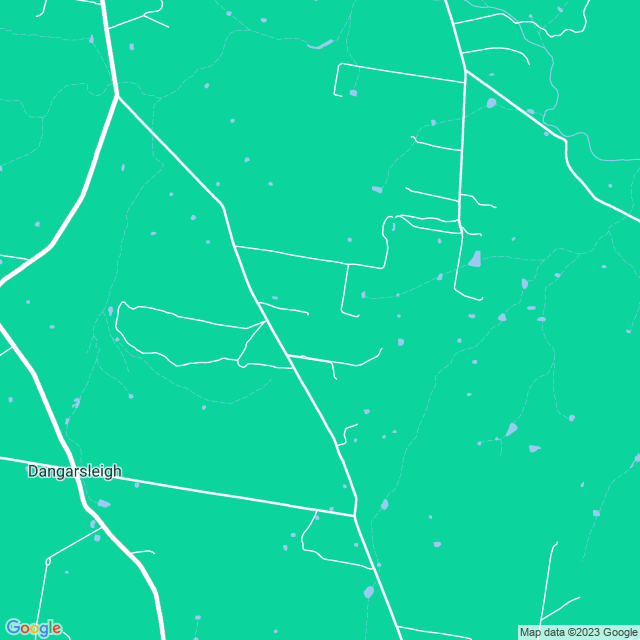 Map showing the location of Falls View in Dangarsleigh, NSW 2350
