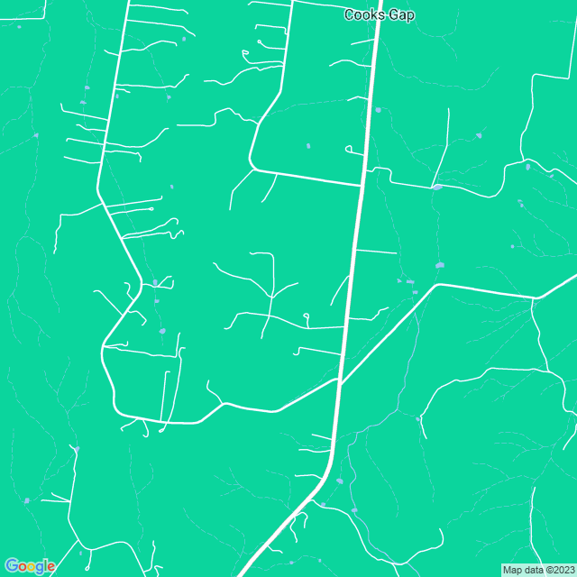 Map showing the location of Max Home in Cooks Gap, NSW 2850