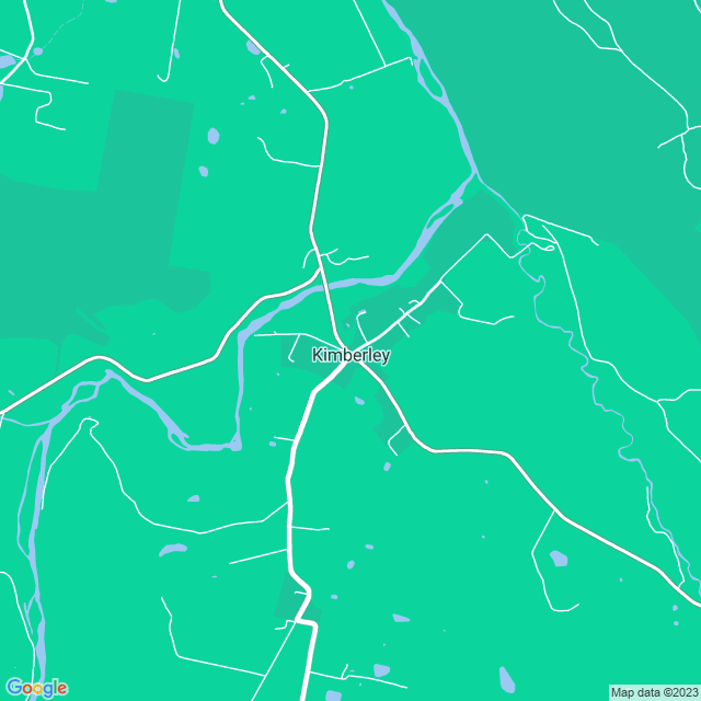 Map showing the location of White Rock in Kimberley, TAS 7304